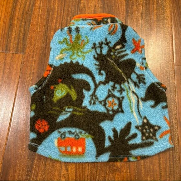 Patagonia vintage fleece patterned vest - Picture 2 of 7